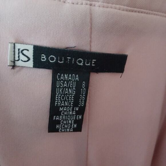 JS Boutique Vintage 90s Mesh Overlay Midi Gown Size 6 EUC - Picture 10 of 11